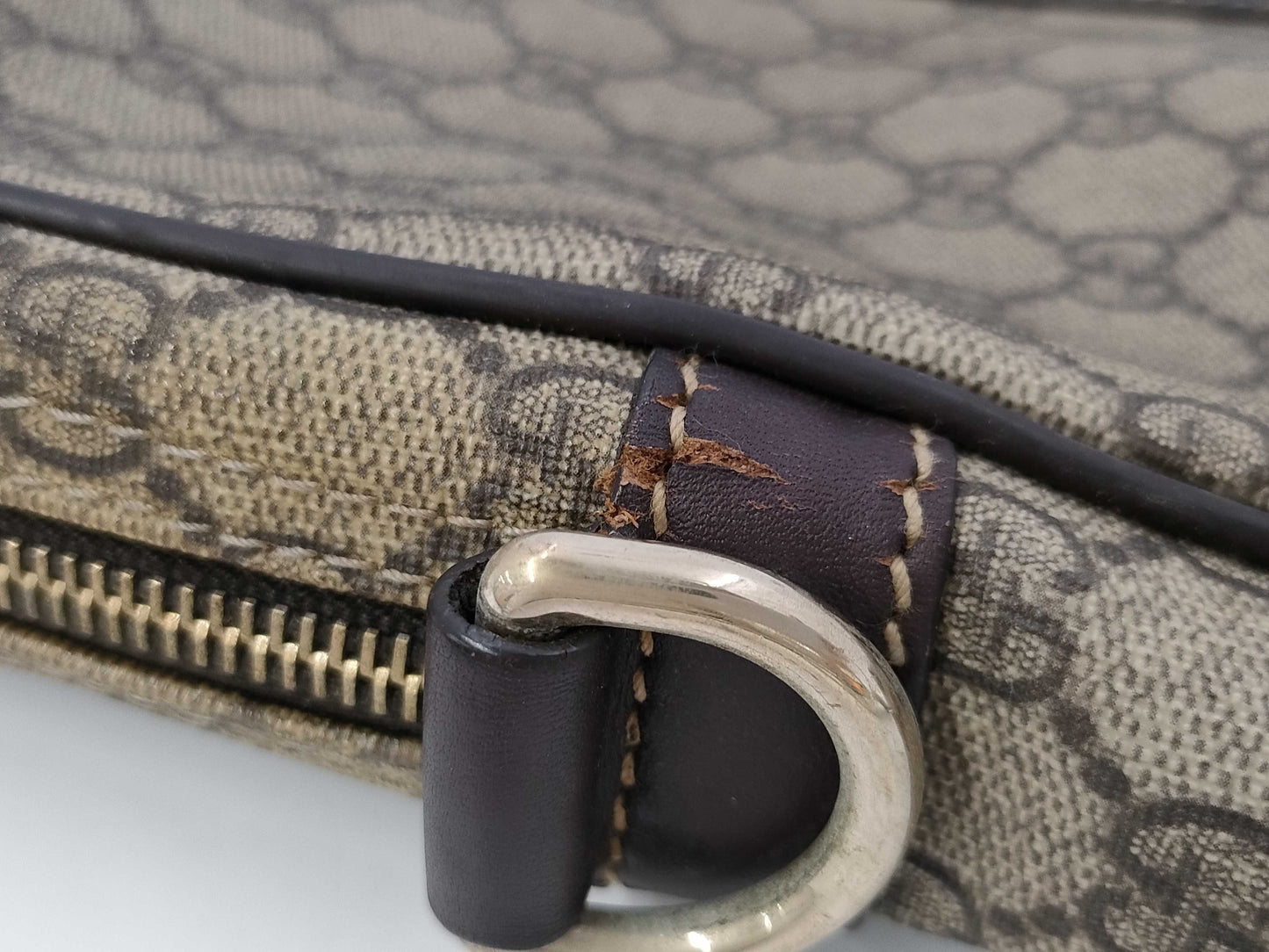 GUCCI GG Supreme 201480 Business Bag