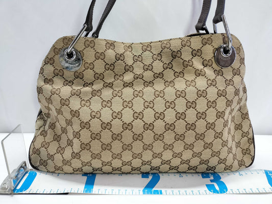 GUCCI GG Canvas Gucci Handbag Tote Bag