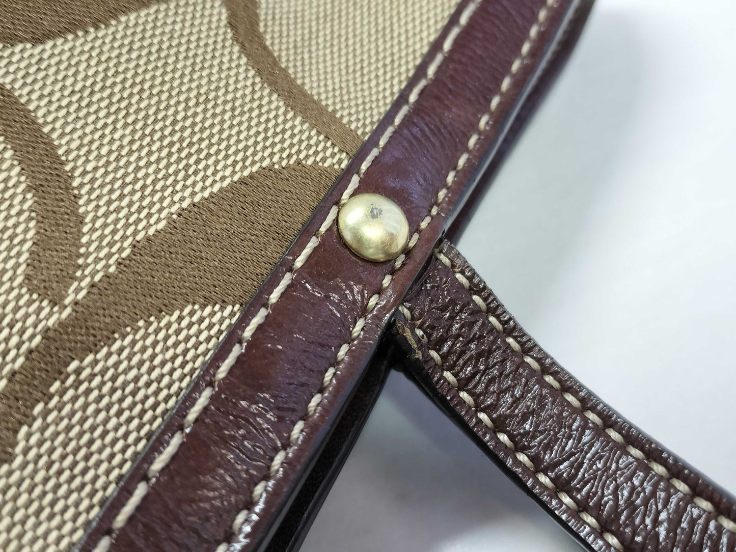 COACH Signature Coach Bag Handbag