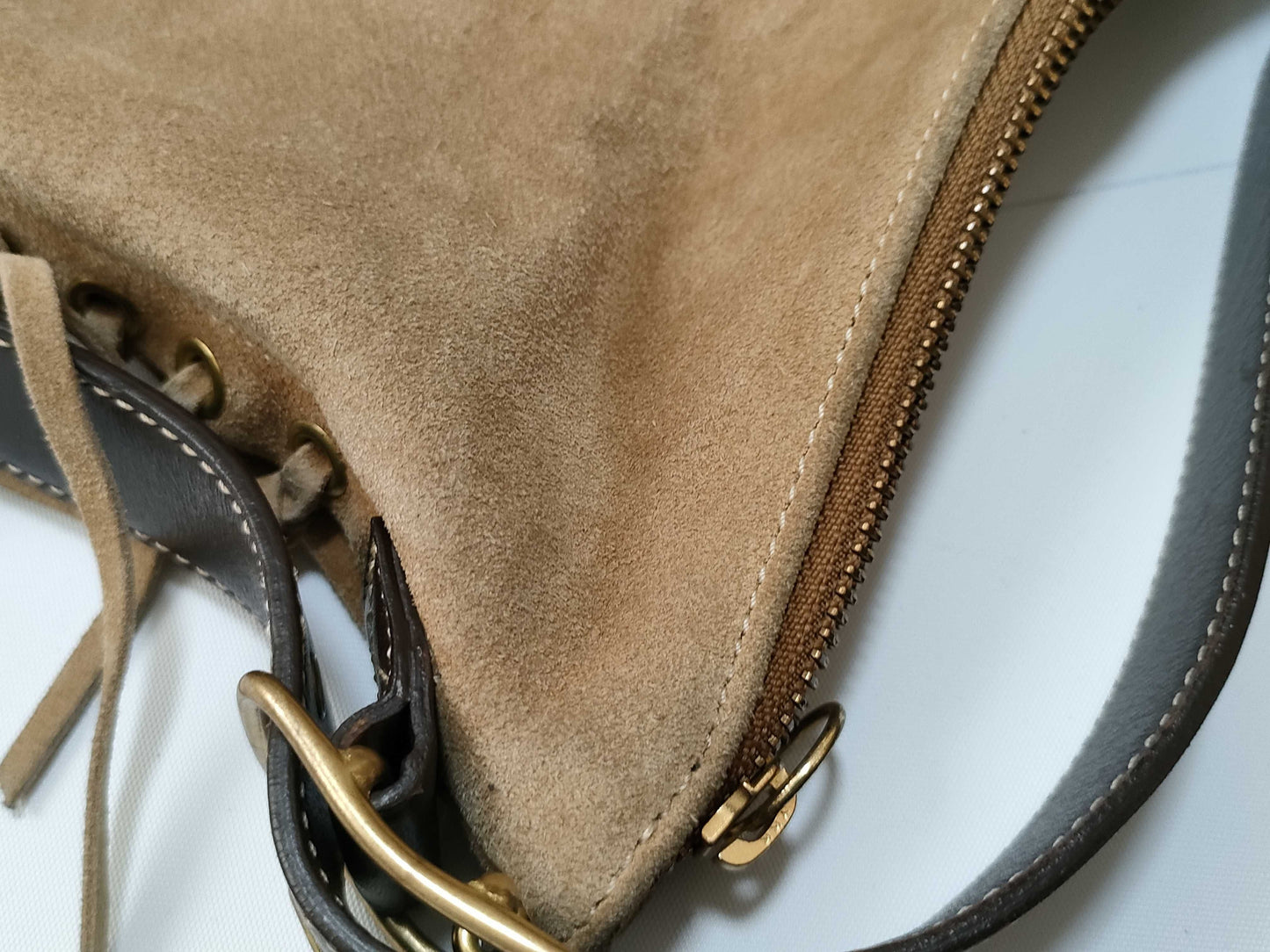 COACH Suede Bag 2-Piece Bag