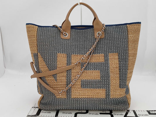 CHANEL Raffia Tote Bag 28th Series Tote Bag