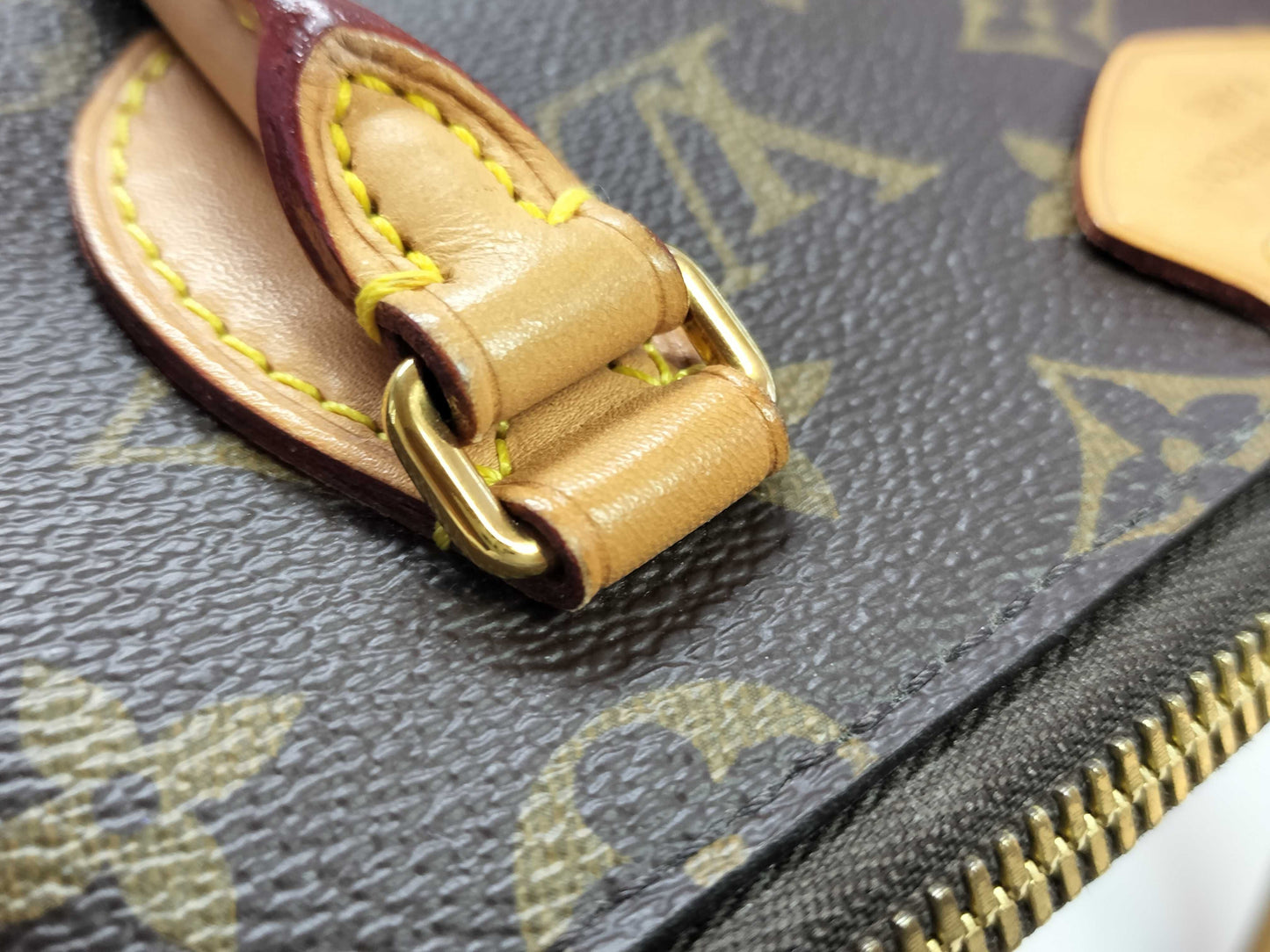 LOUIS VUITTON Monogram Monogram ThulenMM Handbag Brown Handbag