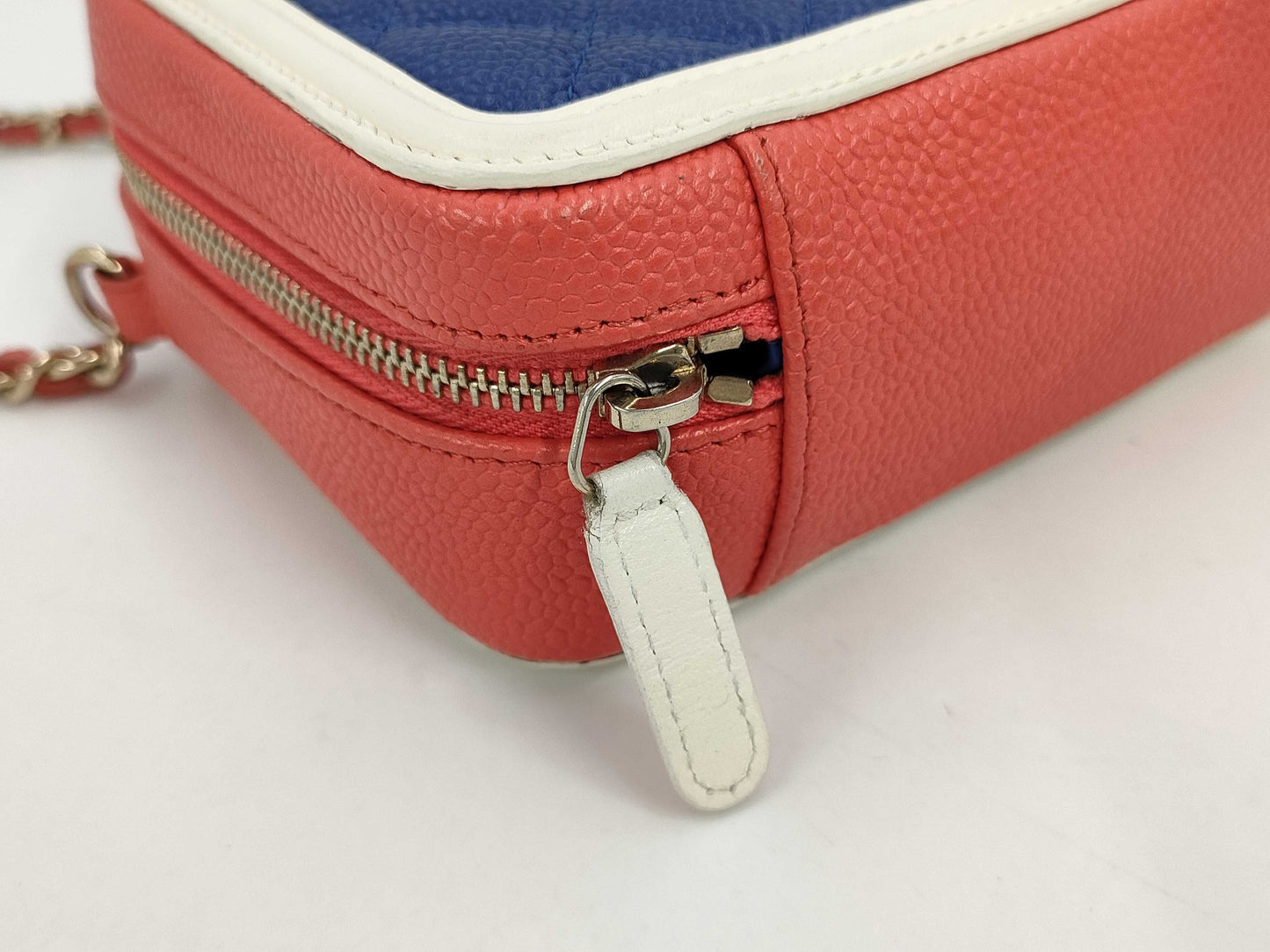 CHANEL CC Filigree Caviar Mini Shoulder Shoulder Bag