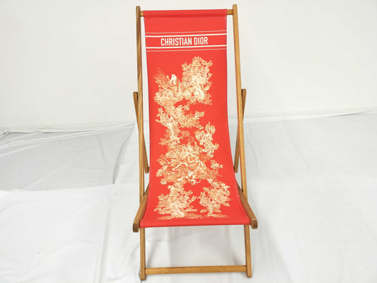 Dior Deck Chair Orange Chair