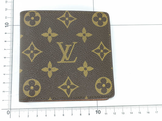 LOUIS VUITTON Monogram Louis Vuitton Monogram Portefeuille Marco Wallet