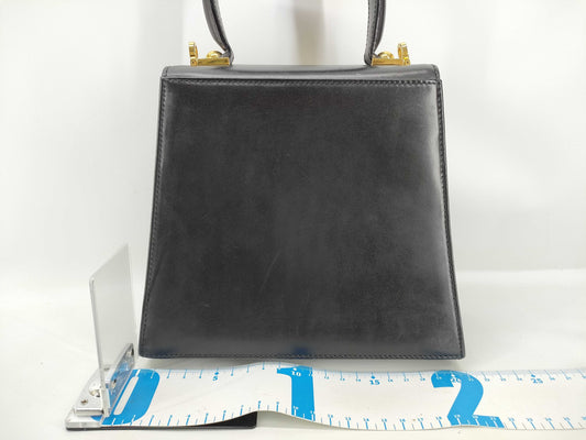 Salvatore Ferragamo Gancini Leather 2-Way Handbag Accessories: Strap Handbag