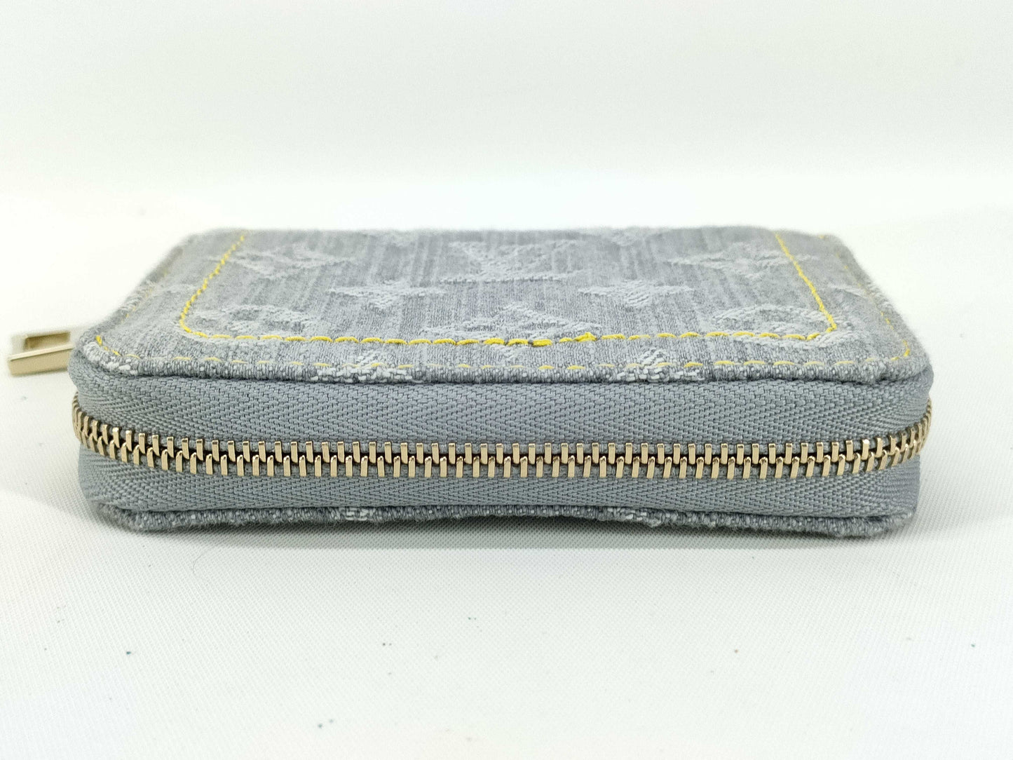 LOUIS VUITTON Monogram Louis Vuitton Monogram Denim Zippy Coin Purse M14277 Accessories: Box Storage Bag Wallet