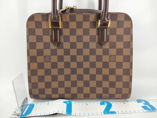 LOUIS VUITTON Damier Louis Vuitton Damier Triana N51155 Accessories: Box Storage Bag Handbag