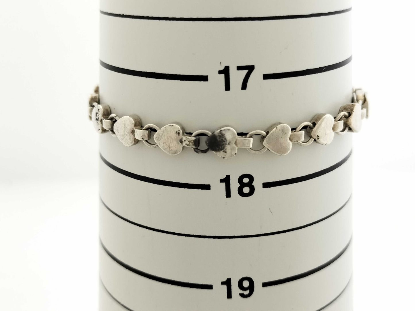 Tiffany & Co. SV925 Puff Heart Bracelet 12.5g Bracelet/Bangle