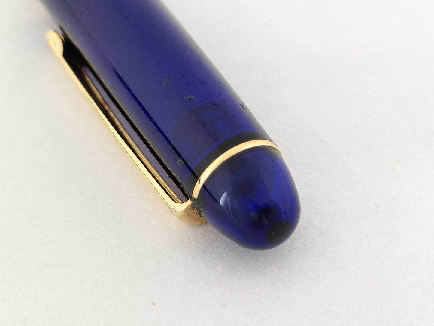 PLATINUM Fountain Pen, Resin x 14K , Blue x Gold