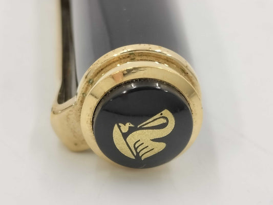 PELIKAN Souverän M600 Fountain Pen, Resin x 750 , Black x Green x Gold