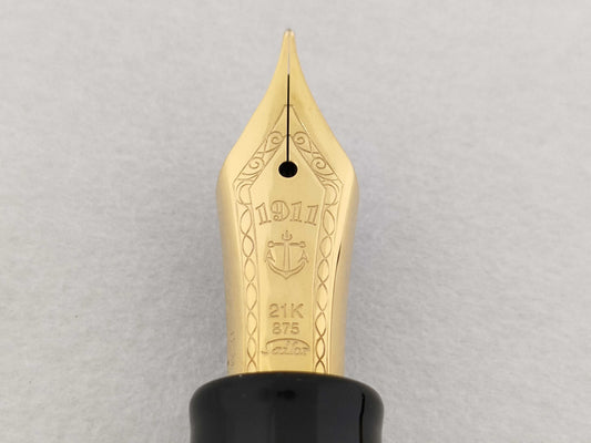 SAILOR FOUNDED 1911 Fountain Pen, Resin x 21K , Black x Gold