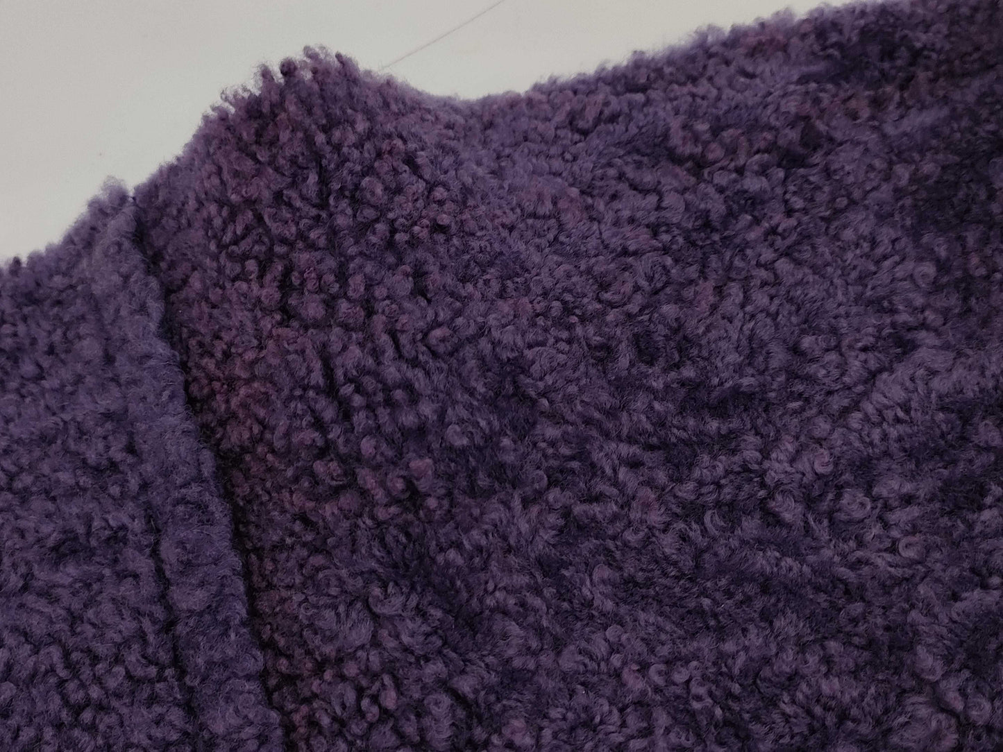 CHANEL Fall/Winter Vest, Lambswool, Purple, #38 00A