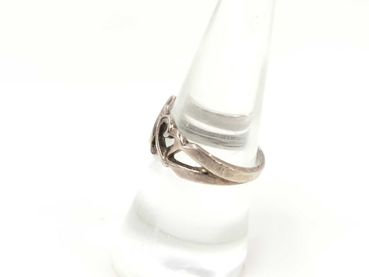 Tiffany & Co. SV925 Paloma Picasso Triple Loving Heart Silver Ring