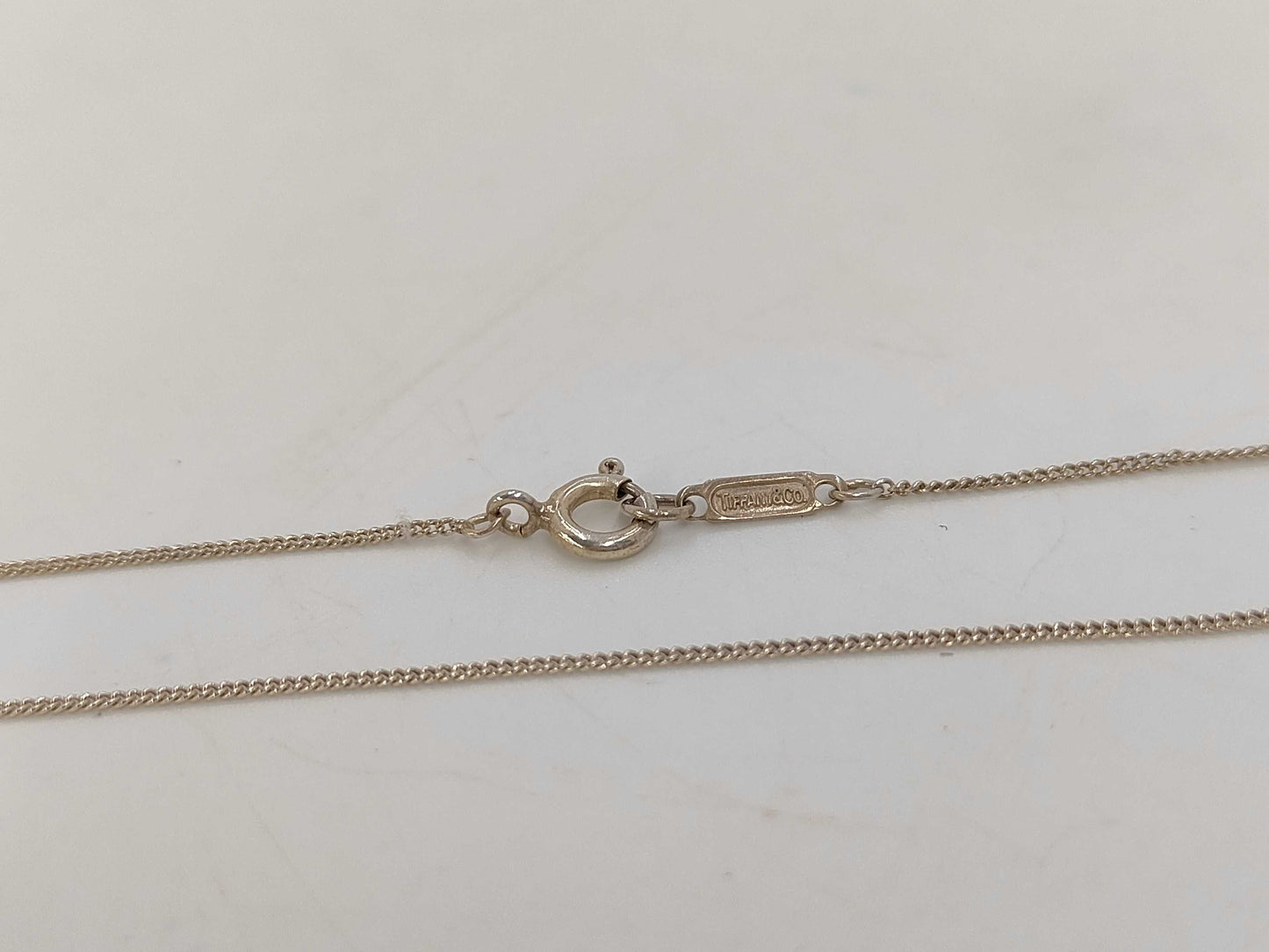 Tiffany & Co. SV925 Ribbon Necklace Silver Necklace