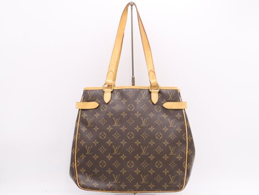 LOUIS VUITTON M51153 Monogram Batignol Vertical Tote Bag