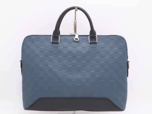 LOUIS VUITTON N41021 Damier Amphinia Avenue Briefcase with Shoulder Strap Business Bag