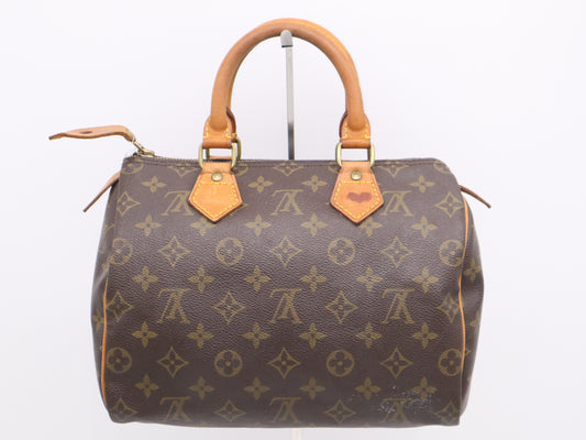 LOUIS VUITTON M41528 Monogram Speedy 25 Handbag