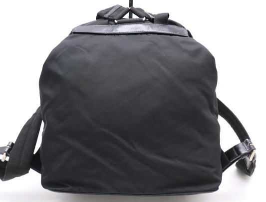 PRADA Nylon Triangle Logo Rucksack Black SV Hardware Rucksack