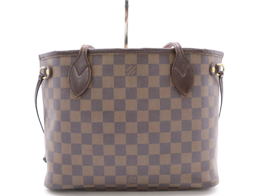 LOUIS VUITTON N51109 Damier Neverfull PM Old Model Tote Bag
