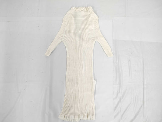 CHANEL 09P Coco Button Long Cardigan Size 42 Dress