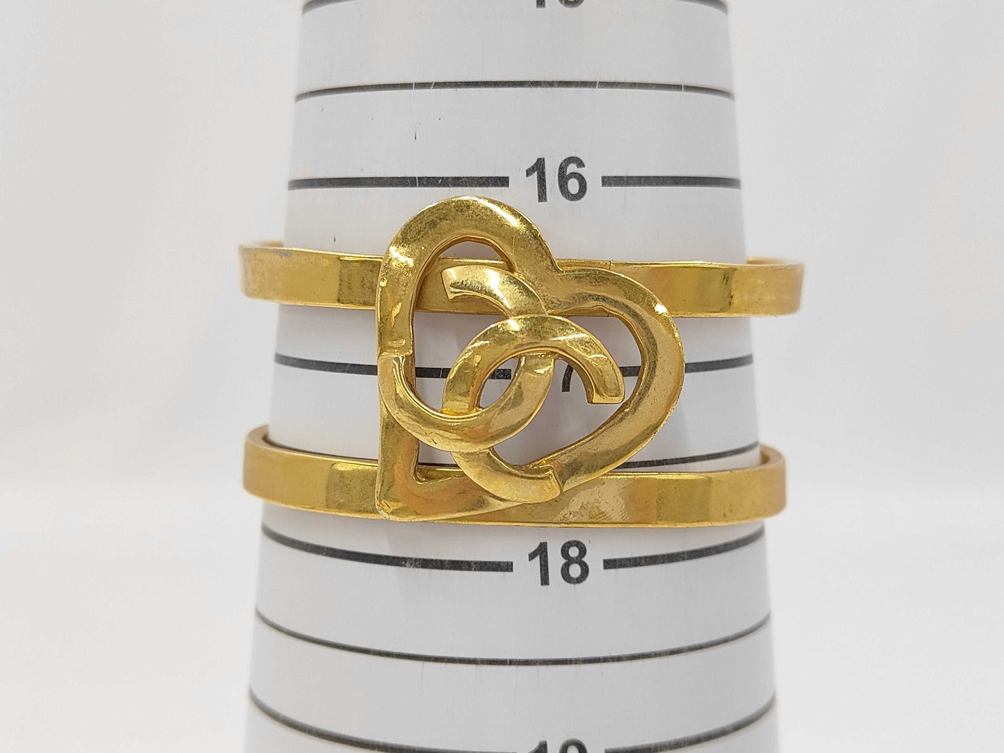 CHANEL Cocomark Bracelet Bangle 95P Box Bracelet Bangle