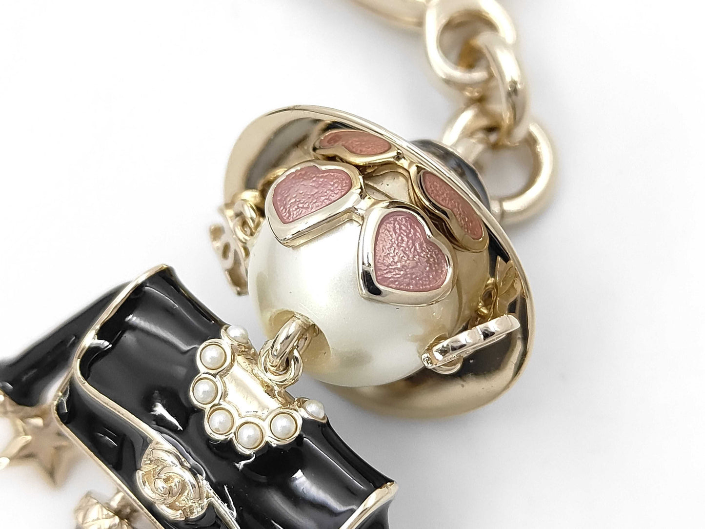 CHANEL Keychain B25B Box Keycase Keychain