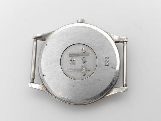 OMEGA 1332 Quartz Black Dial Boys Watch