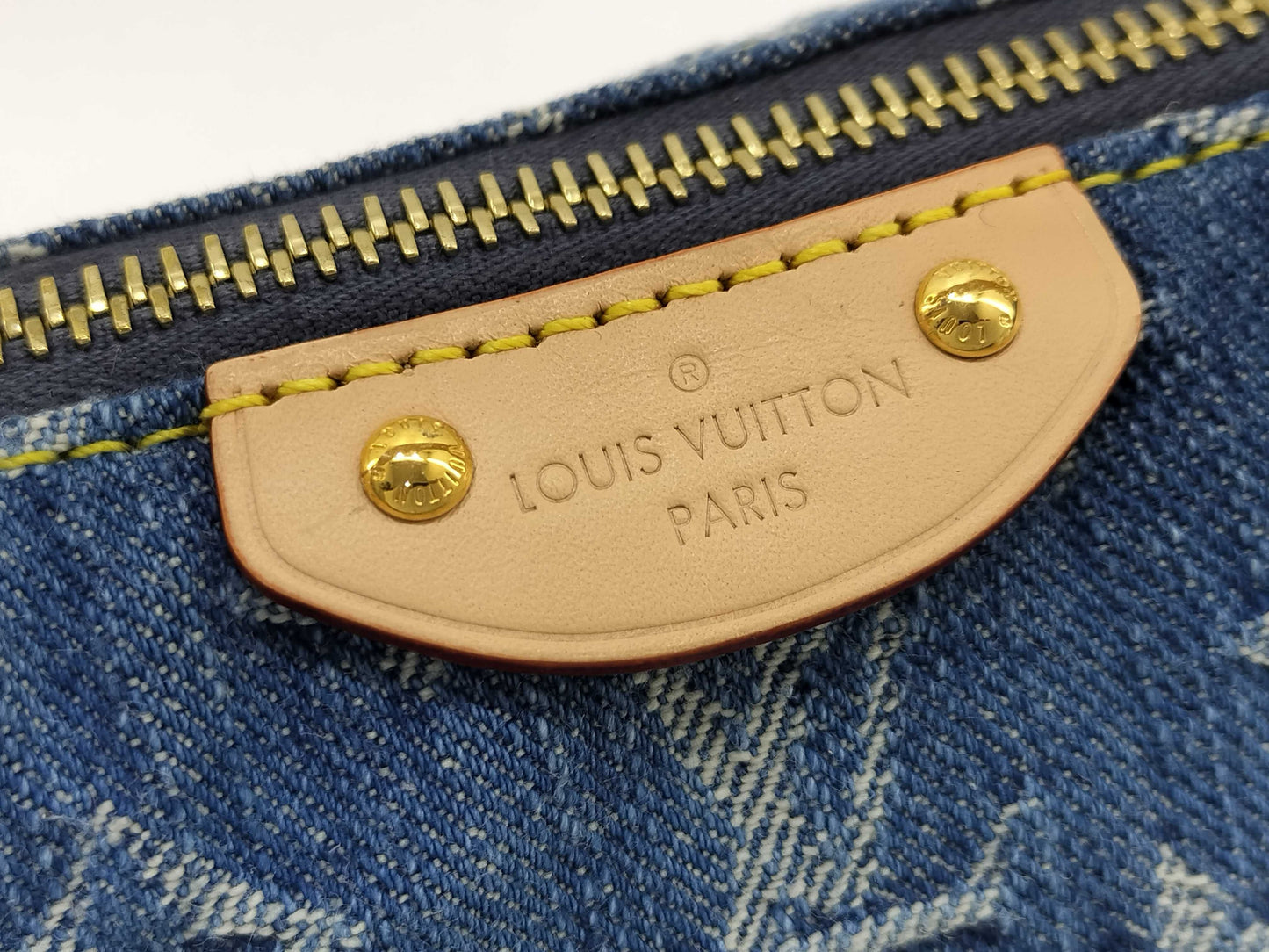 LOUIS VUITTON Monogram Denim Vuitton Monogram Denim Pochettehills RFID Shoulder Bag