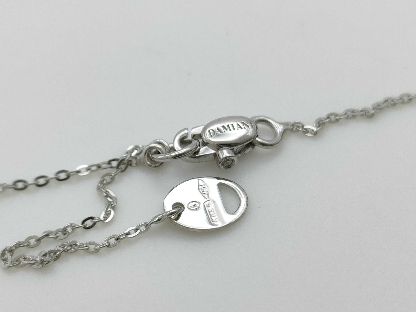 Damiani Belle Epoque Diamond Necklace in WG 750, 3.2g