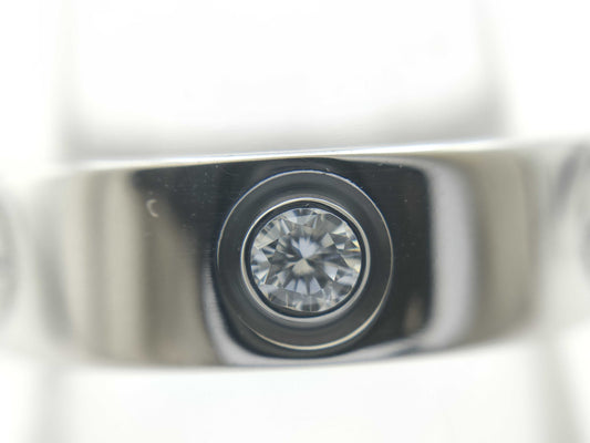 Cartier Love #52 3PD White Gold 750 8.6g Ring