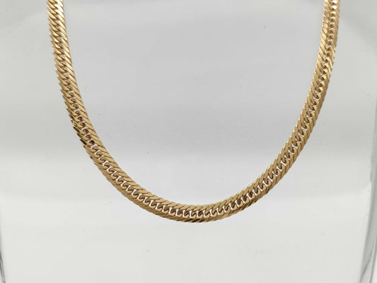 Kihei 8-Sided Triple 60cm K18 30.0g Necklace