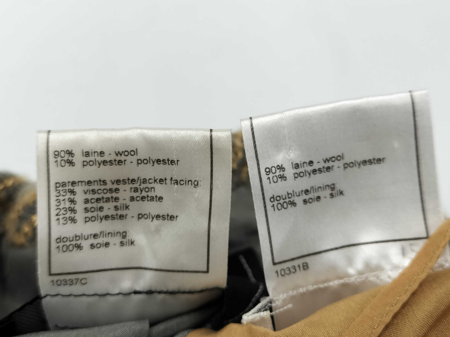 CHANEL Tweet Jacket and Skirt Set 00A Jacket