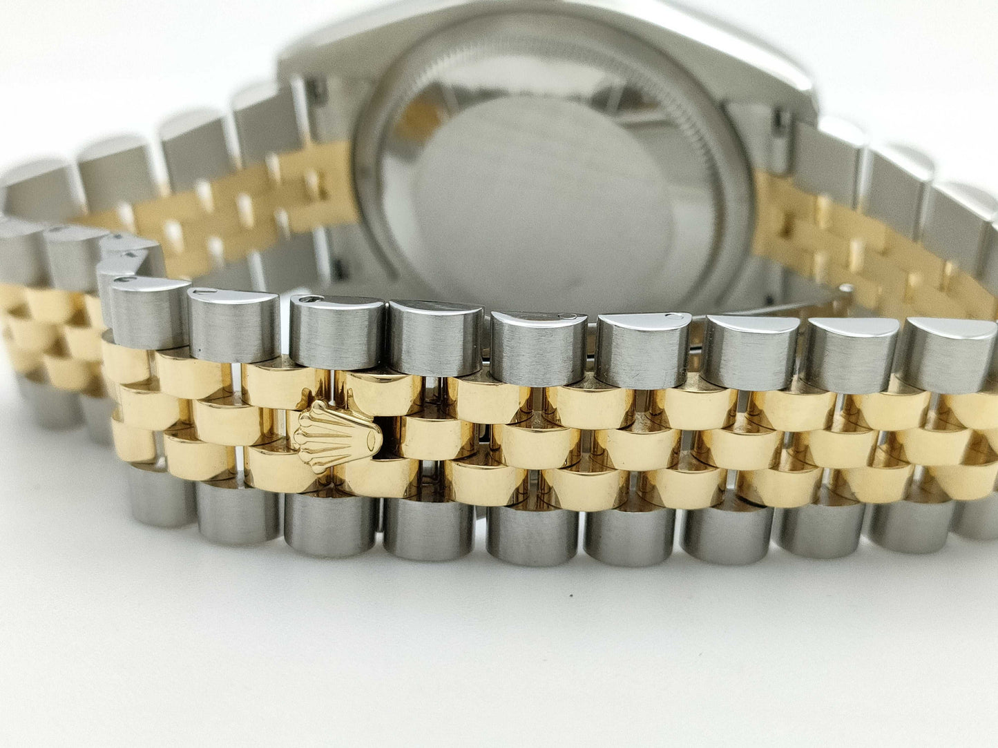 ROLEX 116243G G022174 White Dial Jubilee Breath Men's Watch