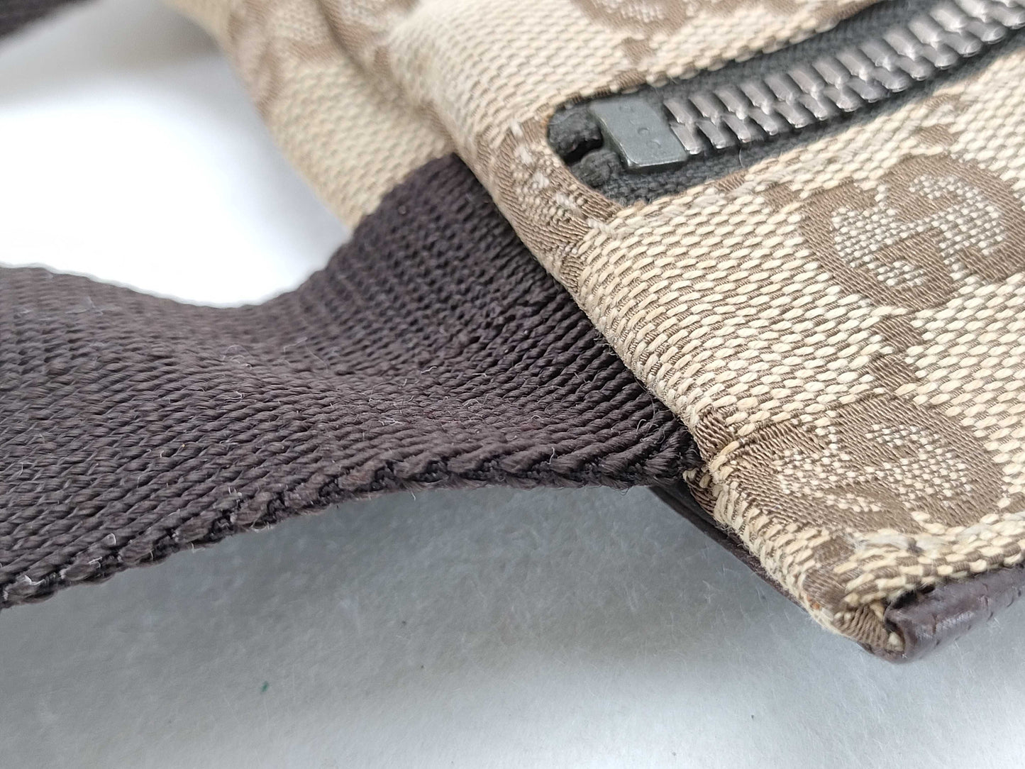 GUCCI GG Canvas Waist Bag 23566