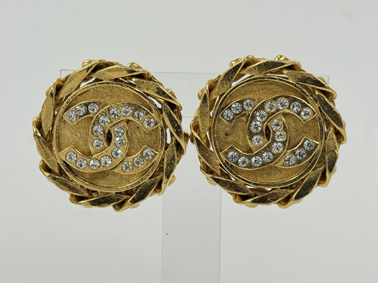 CHANEL Vintage Classic Earrings