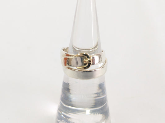 HERMES Double Belt 750/925 Ring 5.38g Ring