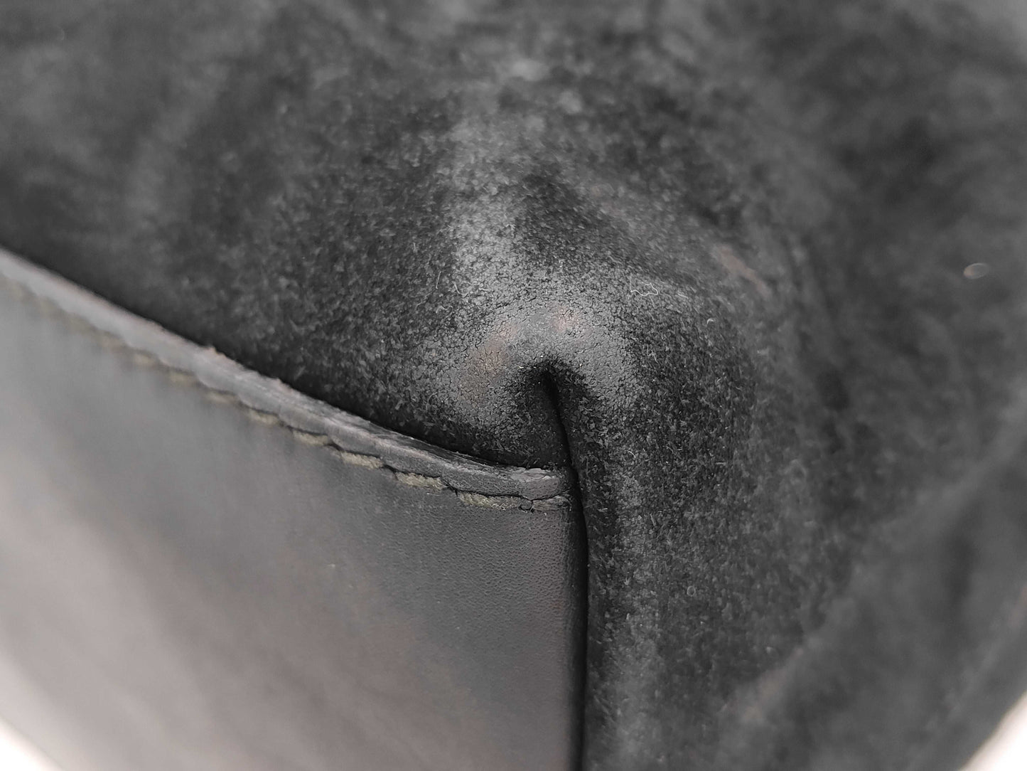 GUCCI Gucci suede shoulder bag tote bag