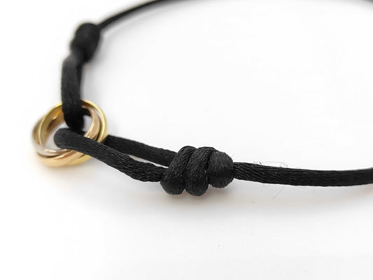 Cartier Trinity Code AU750 3.2g Bracelet Bangle