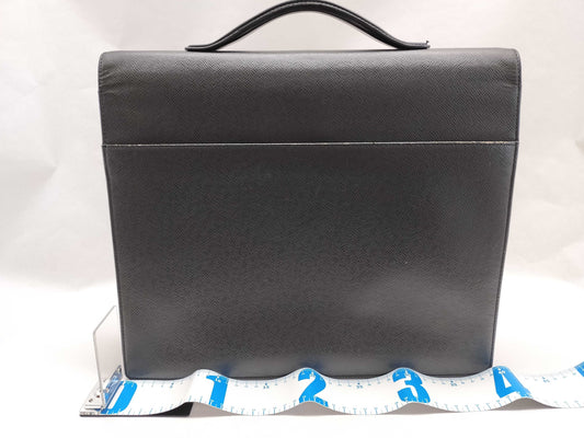LOUIS VUITTON Taiga Bag Louis Vuitton Taiga Serviette Tobol Business Bag Black Business Bag