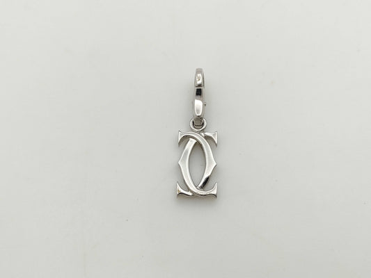 Cartier 2C Charm, WG 750, 2.7g Pendant Top