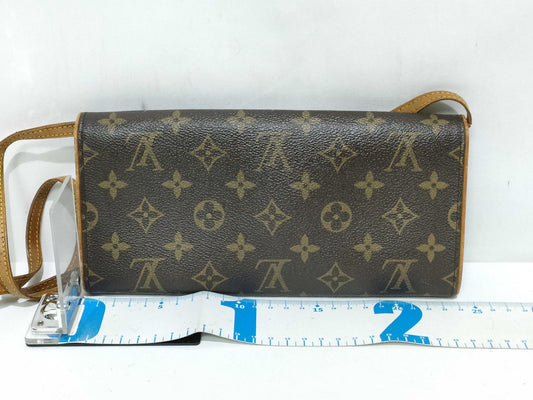 LOUIS VUITTON Monogram Pochette Twin Shoulder Bag