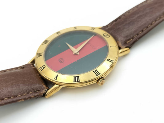 GUCCI Shelly 3000M 02580*3 Quartz Unmoving Boys' Watch