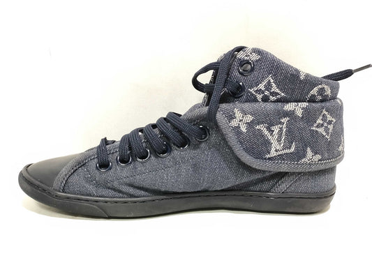 LOUIS VUITTON Monogram Denim LV Sneakers