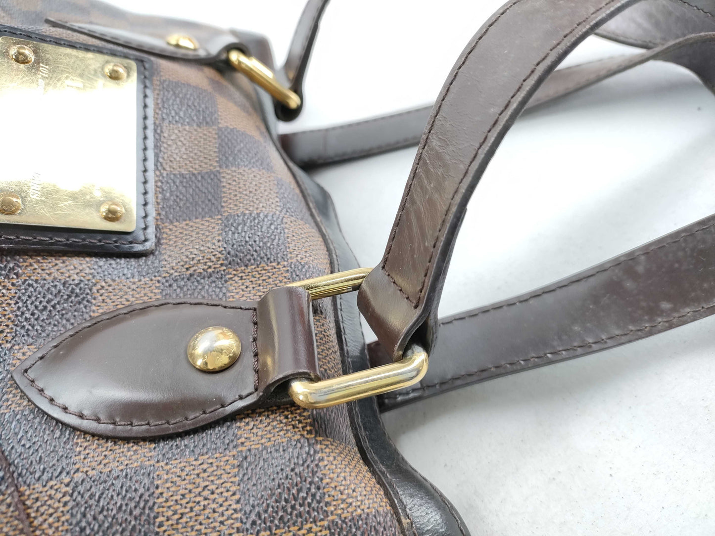 LOUIS VUITTON Damier Hampstead Tote Bag
