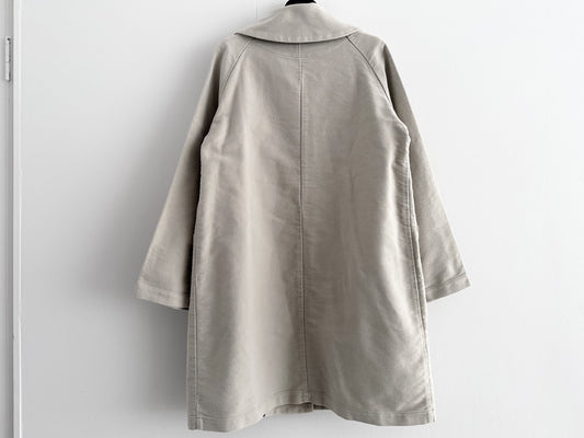 GALLEGO DESPORTES Light Beige Cotton Coat