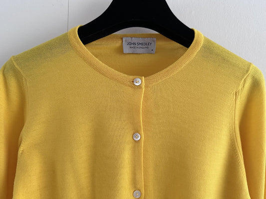 JOHN SMEDLEY John Smedley Classic Crew Neck Cardigan, Women's Size M