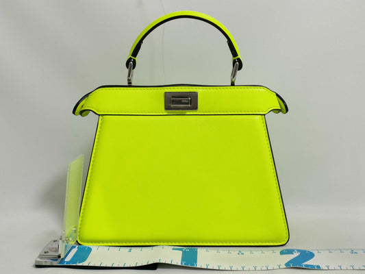 FENDI Peekaboo ICIU Petit MARC JACOBS Collaboration Ribbon & Rain Cover Shoulder Bag
