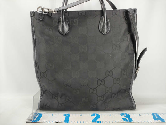 GUCCI GG Canvas Off the Grid 2-Way Tote Bag