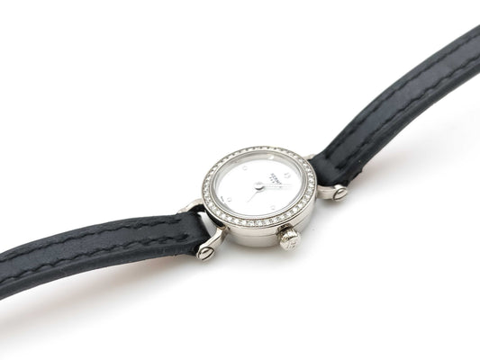 HERMES FG1.191 Faubourg 3168889 Quartz K18WG Women's Watch